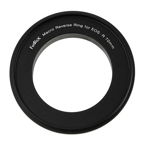 Fotodiox Macro Reverse Ring 72mm Compatible with Canon RF - Camera Mount to 72mm Filter Thread Adapter for Canon RF Mount Mirrorless Cameras