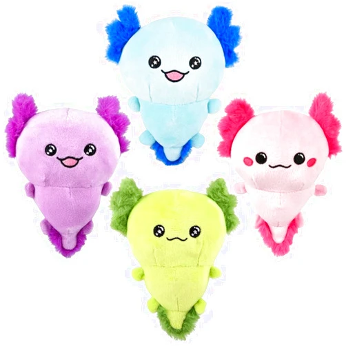 HAPPY DEALS ~ Axolotl Plush Set of 4 | Stuffed Animals Toys | 7 Inches Pillow Toy Doll