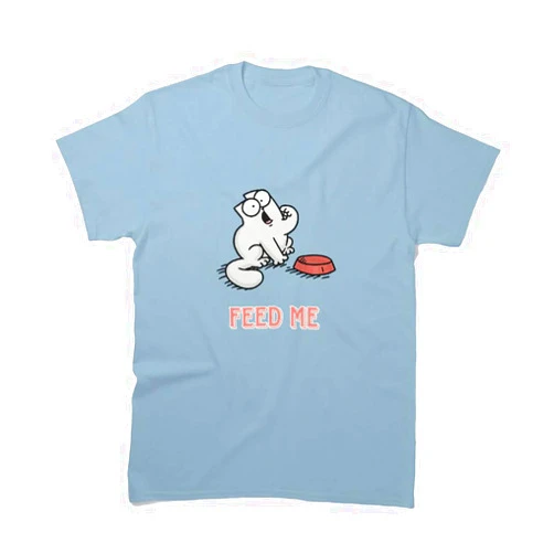 GLOZILI Unisex T-Shirt Simons Friends Cat Cotton Sleeve Tee Birthday Gift Shirt for Men Women Multicolor, Small-5X-Large