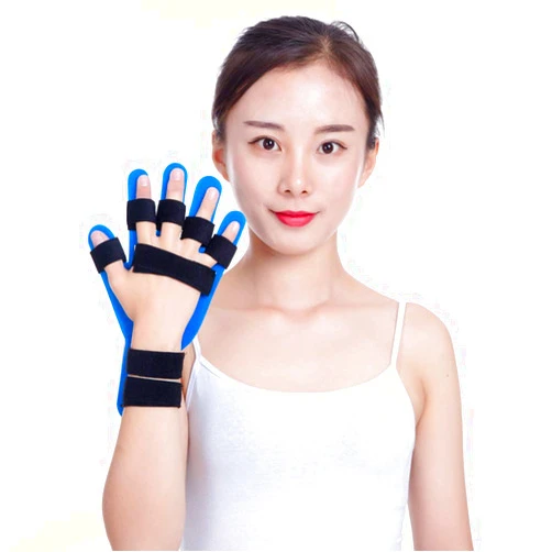 EWINODON Finger Training Device，Stroke Rehab Equipment Finger Orthotics Fingerboard Stroke Hemiplegia Finger Orthotics Points for Stroke/Hemiplegia/Traumatic Brain Injury Suitable for Left and Right Han