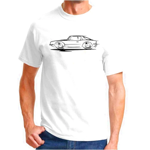 Maddmax Car Art Studebaker Avanti Redline Design Classic Print Tshirt
