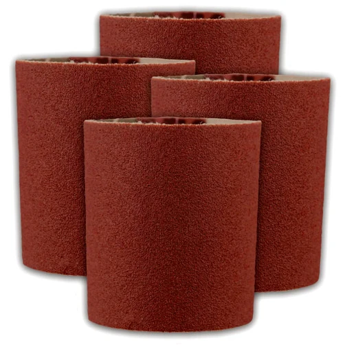 KING ARTHUR’S TOOLS King Arthur's Tools Drum Sanding Sleeves 4-Pack of 150 Grit Fits Inflatable Drum Sander for Use with Guinevere Sanding Systems