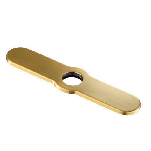 KRAUS Deck Plate for Kitchen Faucet in Brushed Brass, DP03BB