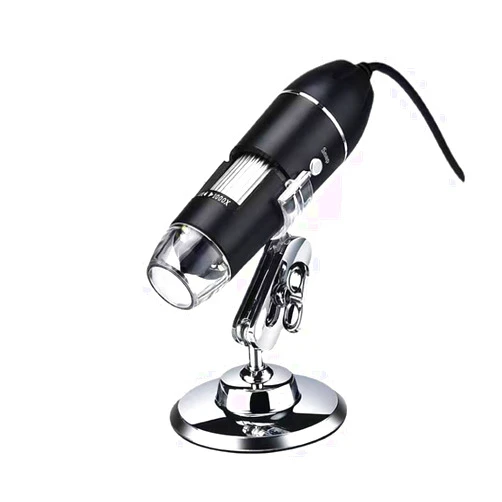 WQYWWLFR USB Digital Microscope 50X to 1000X, 8 LED Magnification Endoscope Camera with Carrying Case & Metal Stand, Compatible for Android Windows 7 8 10 11 Linux Mac