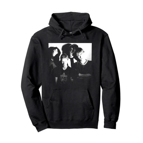 Simon Fowler Photography Blur Band Portrait By Simon Fowler Pullover Hoodie