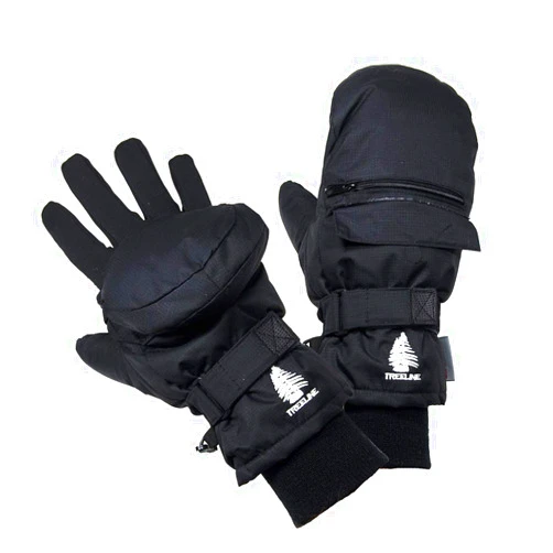 SnowStoppers eMitt - Extra Warm, Multi-purpose Flip-top Mitten/Glove from Treeline