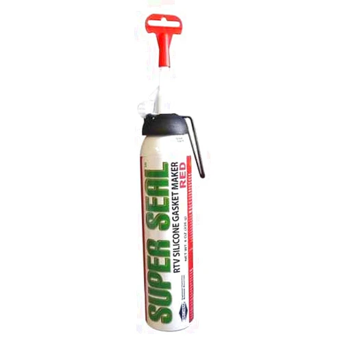 WECHEM Silicone Sealant, 100 Percent, Red, PK6