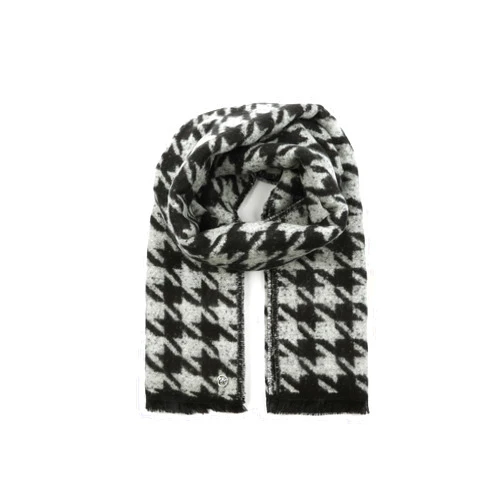 Michael Kors Women's Houndstooth Wrap, Stylish Fashion Accessory Scarf for Cold Weather