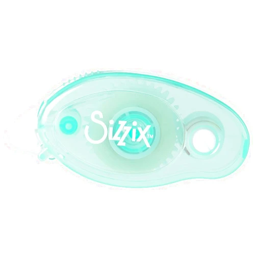 Sizzix, Transparent, Permanent Adhesive Roller , Double Sided, One Size