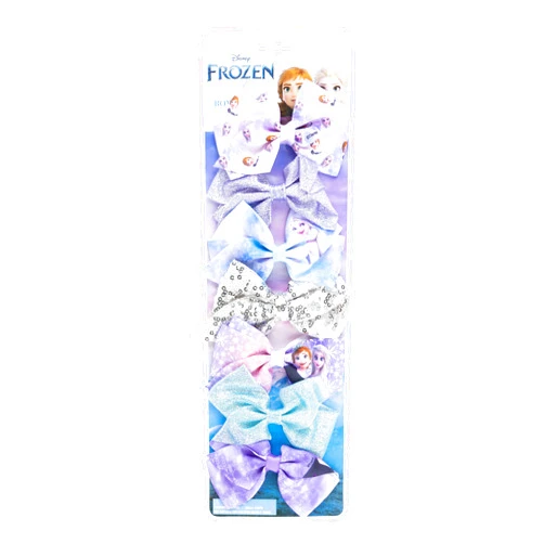 LUV HER Frozen 2 Girls 7 Piece Princess Hair Bow Set