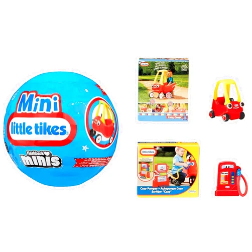MGA's Miniverse Little Tikes Minis - 2 Little Tikes Minis in Each Pack, Blind Packaging Doubles as Display, Retro Nostalgia, Collectors Ages 3 4 5 6