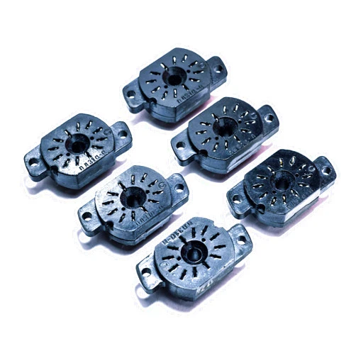 Aivoxe Socket for Nixie Tubes IN-12A, IN-12B, IN-15A, IN-15B, IV-22, New 6 pcs