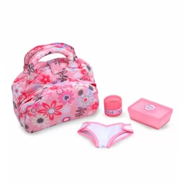 Melissa & Doug 96030 Mine to Love Doll Diaper Changing Set With Accessories, Frustration-Free Packaging, Multicolor