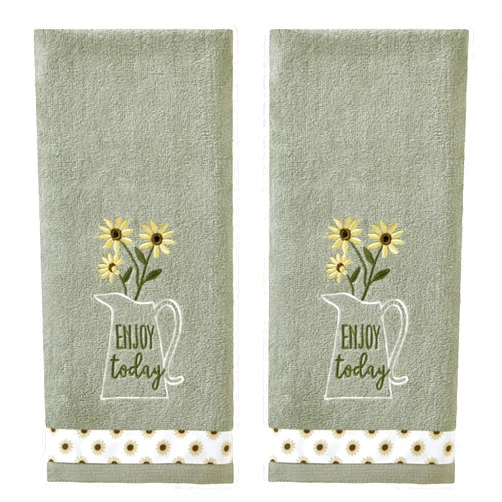 SKL HOME by Saturday Knight Ltd. Enjoy Today 2 Pc Hand Towel Set