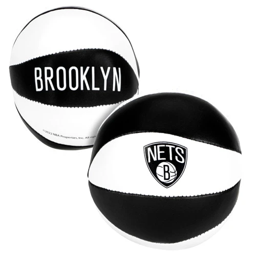 Franklin Sports NBA Toy Basketballs - 2 Pack of Kids Soft Mini Basketballs for Over the Door + Indoor Hoops - NBA Fan Shop Kids Soft Toy Basketballs - (2) Mini Balls Included