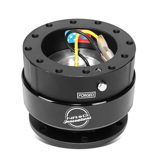 NRG Innovations SRK-200BK Quick Release (Black Body/Black Ring), gen 2.0