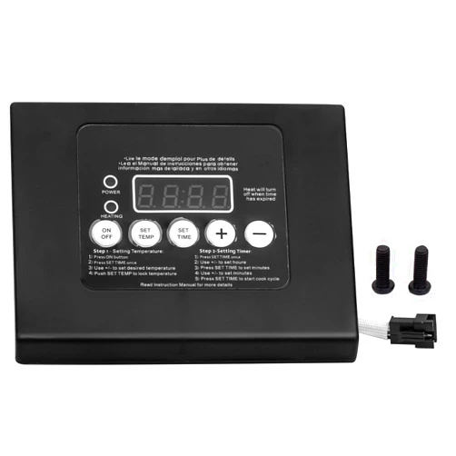 FBULWSEC 990050048 Digital Control Panel for masterbuilt LED Display Compatible with Masterbuilt ESQ30B ESQ30S 20070106 20070106R 20070108 20070206 and More Electric Smoker
