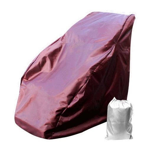 CALIDAKA Full Body Shiatsu Massage Chair Cover Massage Dustproof Protector Cover Chair Cover Full Body Proof Single Universal Waterproof 63 x 39 x 55 Inch Brown