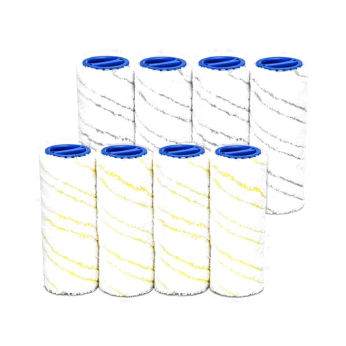 TIMCCO Replacement Vacuum Cleaner.Accessories. 8 Piece Replacement Rollers Compatible for Karcher FC7 FC5 FC3 FC3D EWM2 Electric Hard Floor Cleaner .Accessories.Parts