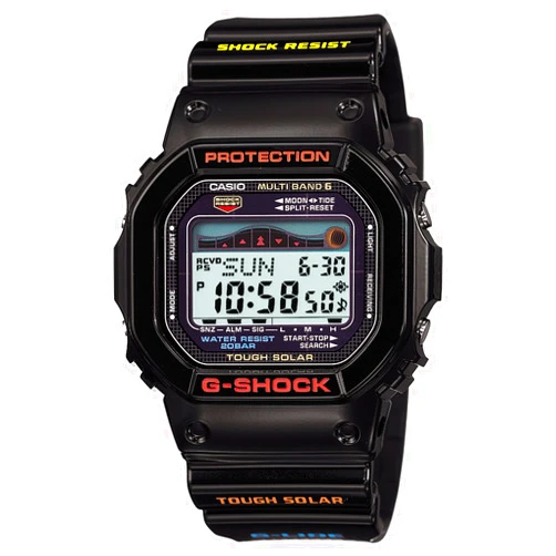 G-Shock Casio Men's GWX-5600-1JF G-Shock G-Lide Tough Solar Radio Controlled Watch [Japan Import]