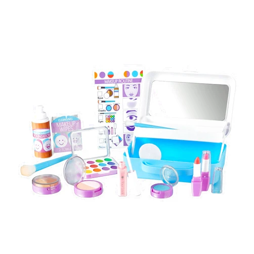 Melissa & Doug Love Your Look - Makeup Kit Play Set,16 pieces of pretend makeup