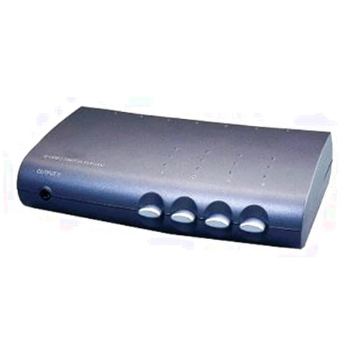 Calrad 40-813 4-Input A-V SVHS -amp; Composite Switcher