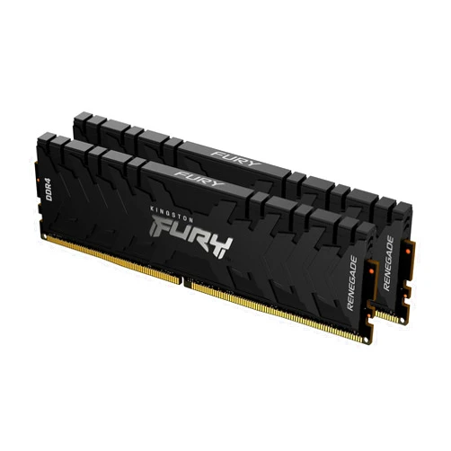 Kingston FURY Renegade 64GB (2x32GB) 3200MT/s DDR4 CL16 Desktop Memory Kit of 2 | Intel XMP | AMD Ryzen | Low Latency | KF432C16RBK2/64