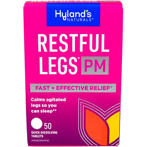 Hyland's Restful Legs PM Quick Dissolving Tablets - 50 Tablets, Pack of 6