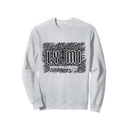 Leopard LYMI Love Yopu Mean It Sweatshirt