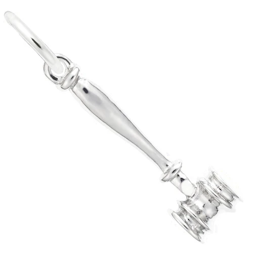 Baxley Jewelry Sterling Silver Hobbies & Professions Charm - SS Girls | Rembrandt Charm - SSs