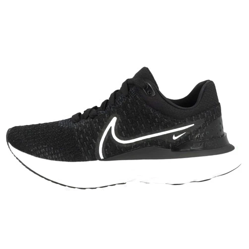 Nike Women Running Shoe, Black White, 7.5 US