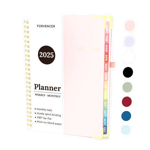 Forvencer July 2025-June 2026 Planner, Forvencer Academic Planner 2025-2026 Weekly And Monthly, 6