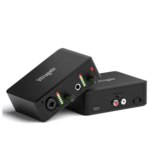 Wrugste USB Audio Interface Solo Audio Interface with XLR and 1/4
