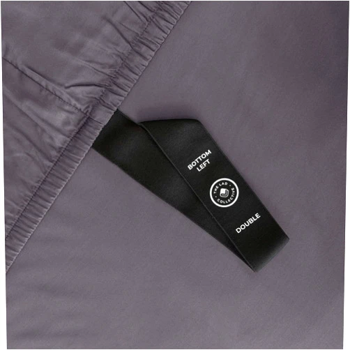The Lad Collective 3.0 King Fitted Sheet - King Deep Pocket Bed Cover with EasyGrip™ Loop Straps, Durable Elastic & Temperature Regulating - Bamboo-Cotton Sheet- Yosemite [Charcoal]