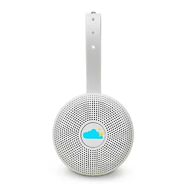Marpac Yogasleep Hushh+ Portable White Noise Machine for Baby, 20 Soothing Natural Sounds, Wireless Charging & Speaker, Compact Size, Noise Canceling for Better Sleep, Privacy & Nursery Must Have