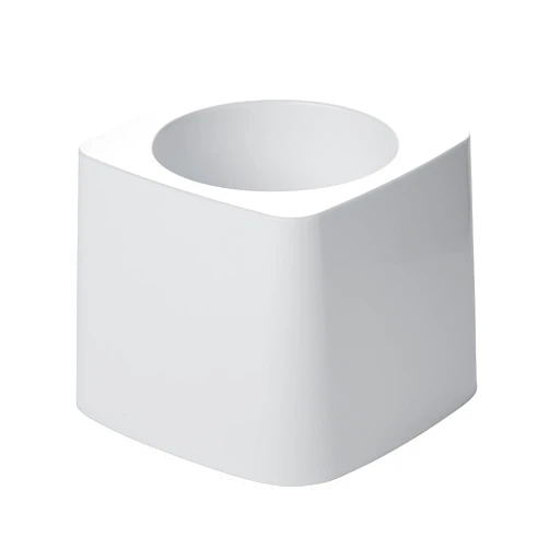 Rubbermaid Commercial Products Toilet Bowl Brush Holder, White, Plastic, Compatible with Rubbermaid Toilet Brush, Pack of 24
