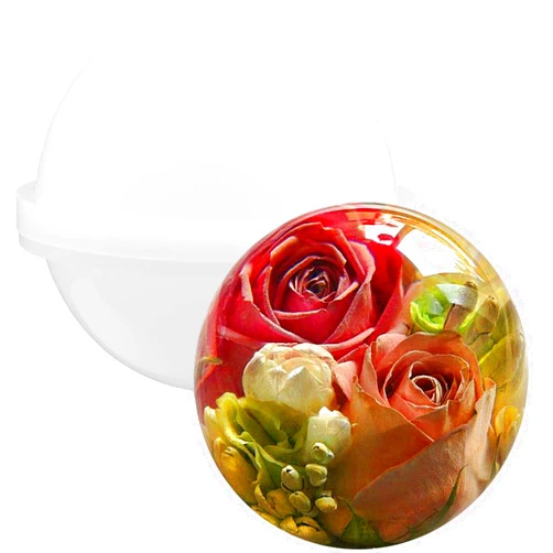 Funshowcase 4inch Large Sphere Round Silicone Mold for Resin Epoxy, Jewelry Making, Candle Wax, Homemade Soap, Bath Bomb