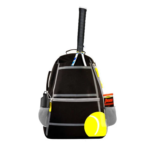 Thorza Tennis Racket Bag – Lightweight Tennis Backpack Stores 2 Racket, Balls, and Sports Gear – Tennis Racket Holder for Men and Women – Backpack Only