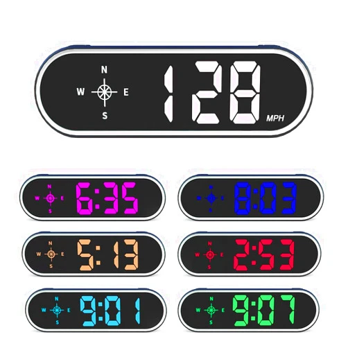 VJOYCAR Universal GPS Speedometer Hud Digital Car Speed Display MPH KMH Over Speeding Alert Speedo Meter Gauge Screen External Tool for Vehicles Truck Golf-car Boat