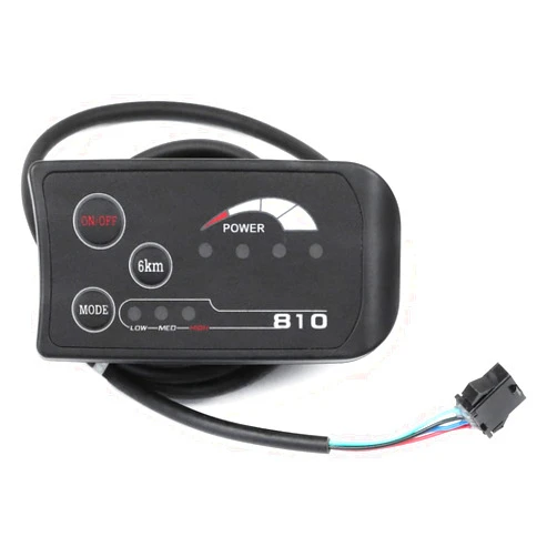ECOTRIC 36V LED Display Compatible with Electric Bikes