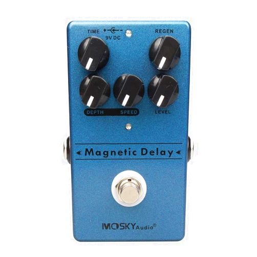 Moskyaudio YMUZE Moskyaudio Delay Echo Guitar Effect Mini Guitar Parts Pedal Effector True bypass (Magnetic Delay)