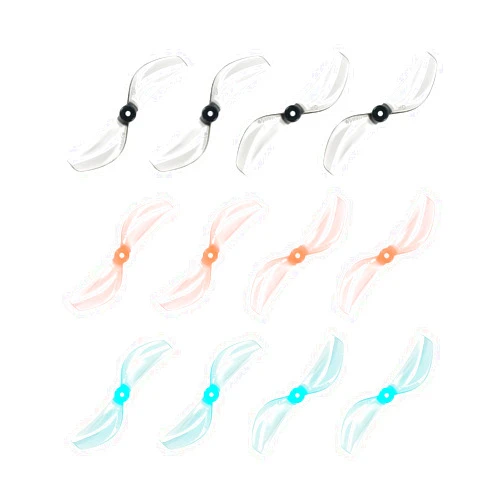 BETAFPV Gemfan 12pcs 45mm 2-Blade Propeller with 1.5mm Shaft Hole Compatible for RC FPV Whoop Drone for Freestyle like Pavo Pico Meteor75 Pro Whoop Drone Quadcopter with 1102 Brushless Motors