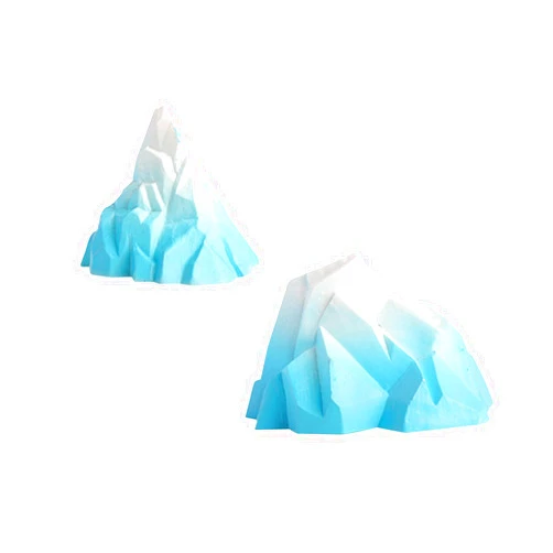 Generic Aquarium Iceberg Decoration Simulation Iceberg Figurine Model Home Decor Underwater Iceberg Ornaments for Garden Home Indoor