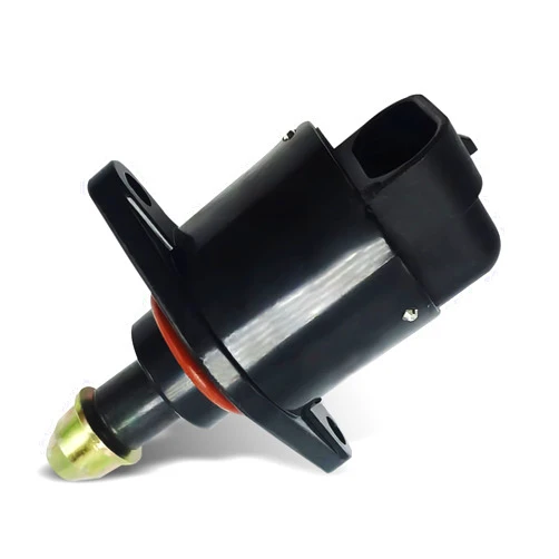 Flygun 1 PC Car Idle Control Valve, Idle Motor Idle Air Control Valve for Unstable Idle/Unsmooth Acceleration, Throttle Stepper Motor Replacement 90380 10526, Compatible with King Kong Auto (Black)