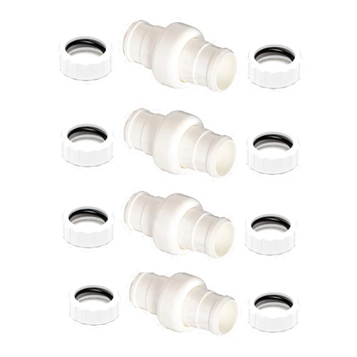 ATIE 360 Pool Cleaner Combo Kit - Hose Swivel 9-100-3002 & Nut 9-100-3109 (4 Pack) for Zodiac Polaris 360