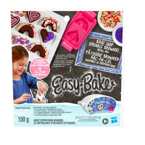 The Kitchen Queen Easy-Bake Ultimate Oven Mixes, Bake Shop Sprinkle Brownies Refill Mix Easy Bake Ultimate Oven Refill