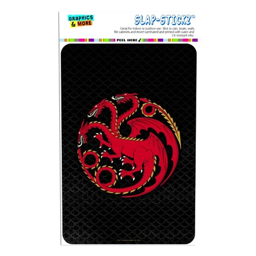 GRAPHICS & MORE House of the Dragon Targaryen Sigil Scales Home Business Office Sign