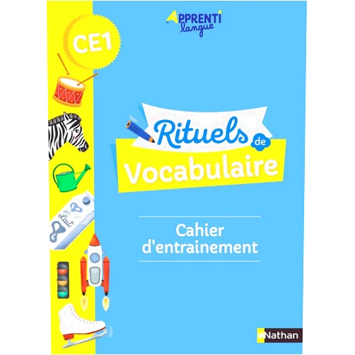Marianne André-Kérébel,Fanny De La Haye-Nicolas,Marie-Christine Pellé,Marie Bretin Rituels de vocabulaire CE1 - cahier d'entrainement