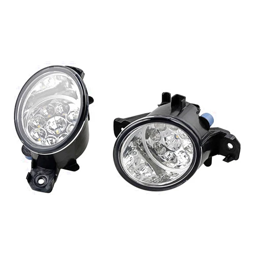 LeeMas Pair 5050 SMD LED Fog Light 55W Compatible with Infiniti G37 JX35 QX60 M35 M45 Nissan Altima Sentra Rogue Maxima Versa Pathfinder