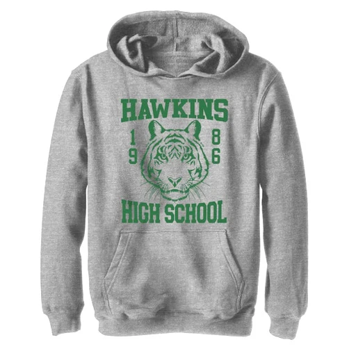 Netflix Kids' Stranger Things Hawkins High School 1986 Youth Pullover Hoodie